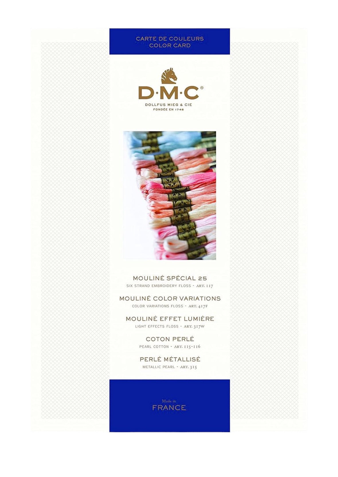 DMC Color Card Book - Real Threads