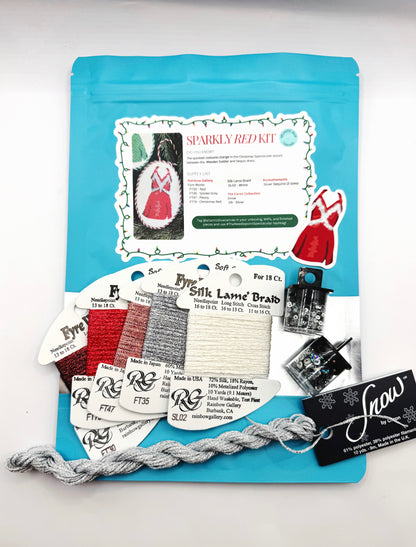 Thread Kit & Guide: Sparkle Red Dress