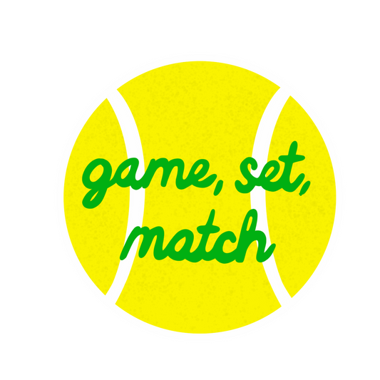 Tennis Ball Sticker