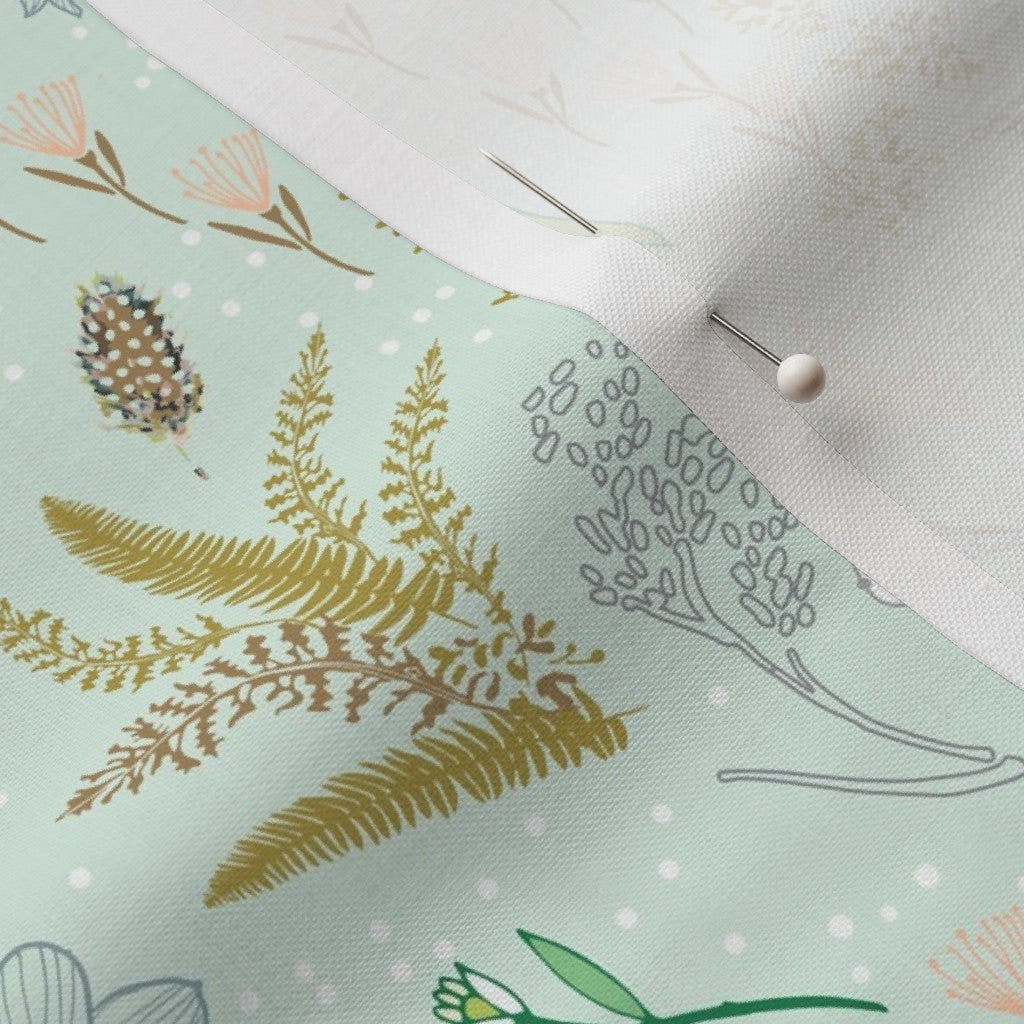 Light Green Floral Fabric