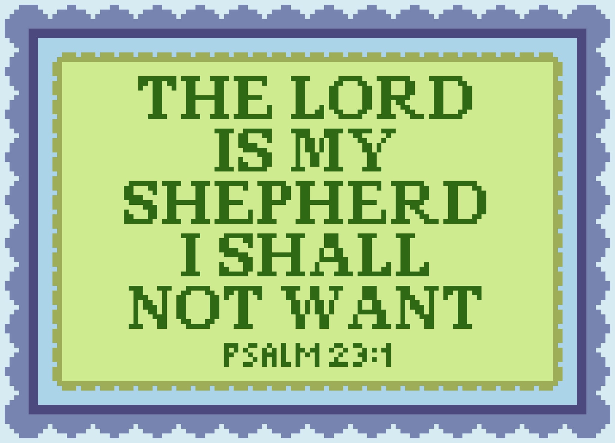 Psalm 23:1