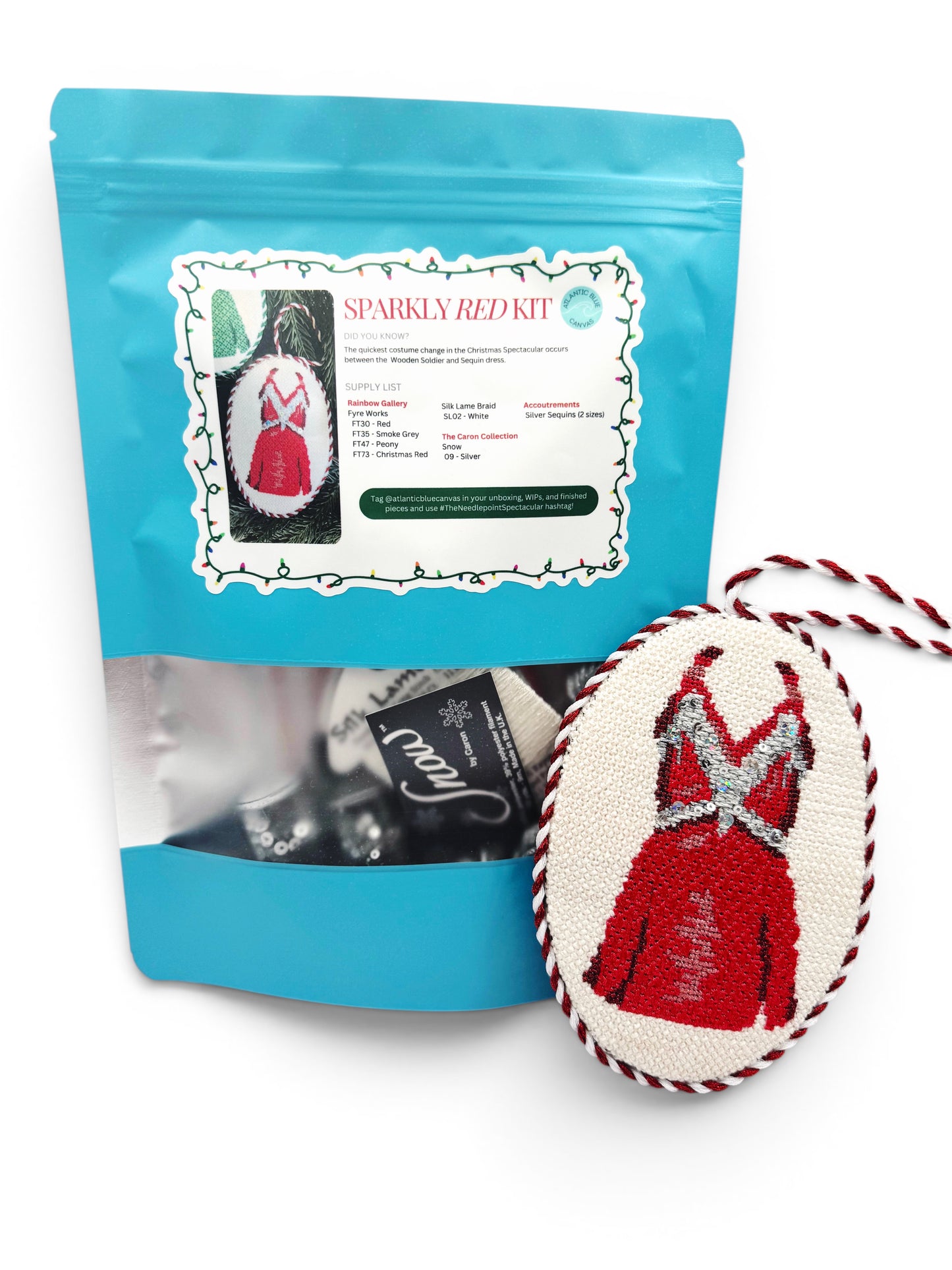 Thread Kit & Guide: Sparkle Red Dress