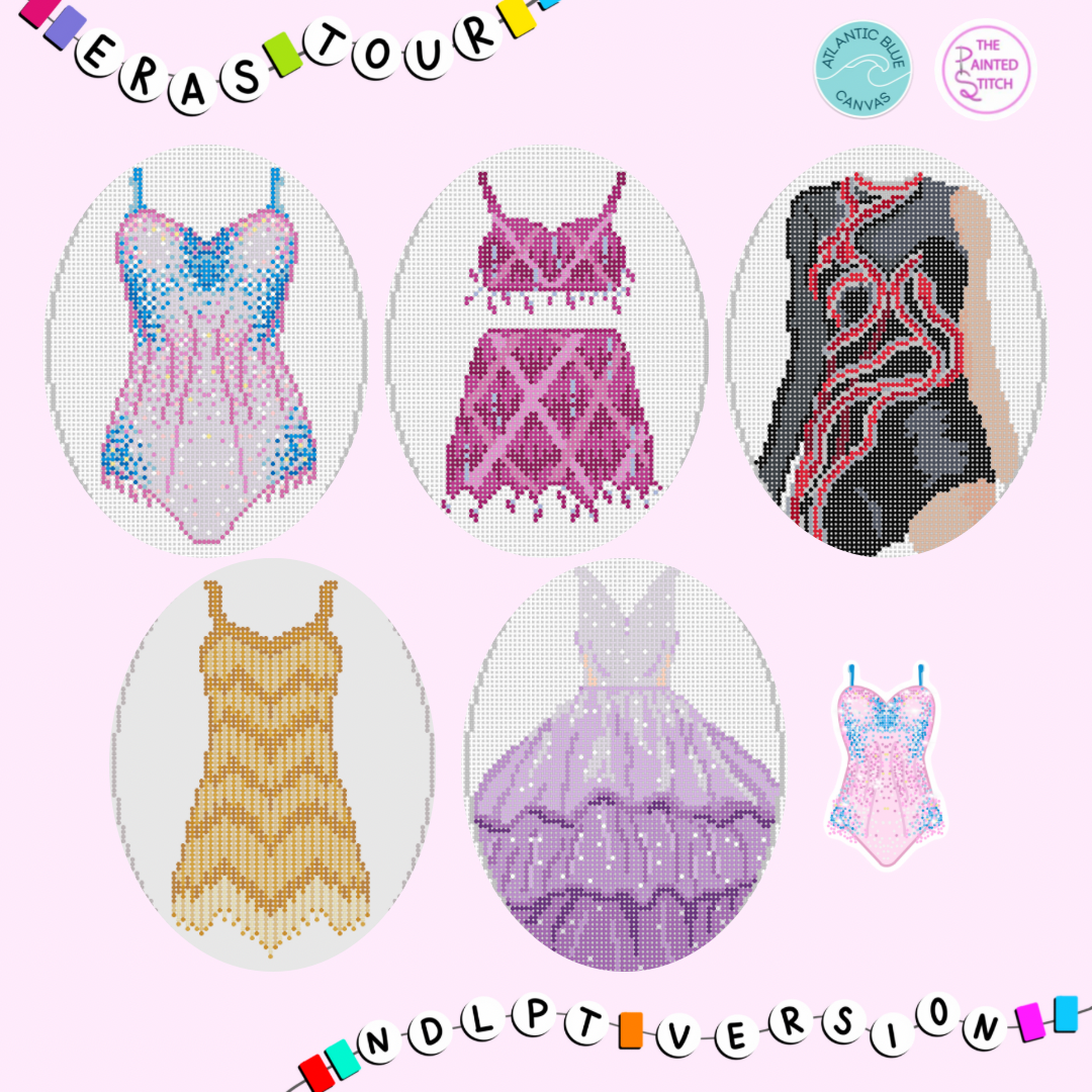 The Eras Dress Series - All 5 Designs - Canvas Only