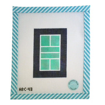 Mini Teal Pickleball Court - Atlantic Blue Canvas