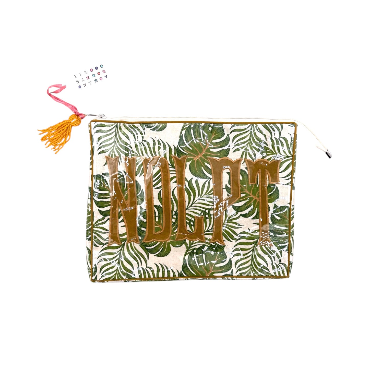 Monstera Leaves Project Bag