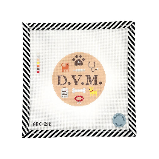 Veterinarian D.V.M Round