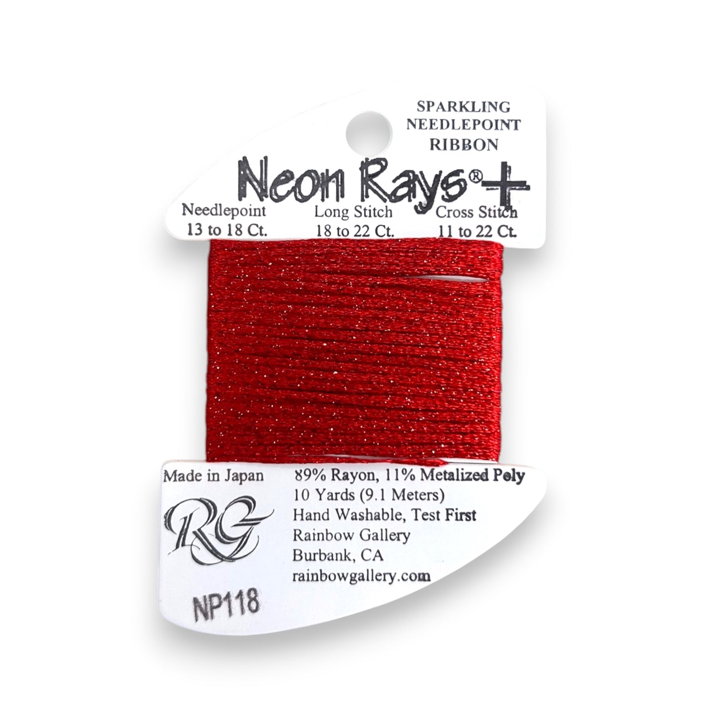Neon Rays+ NP118 Christmas Red