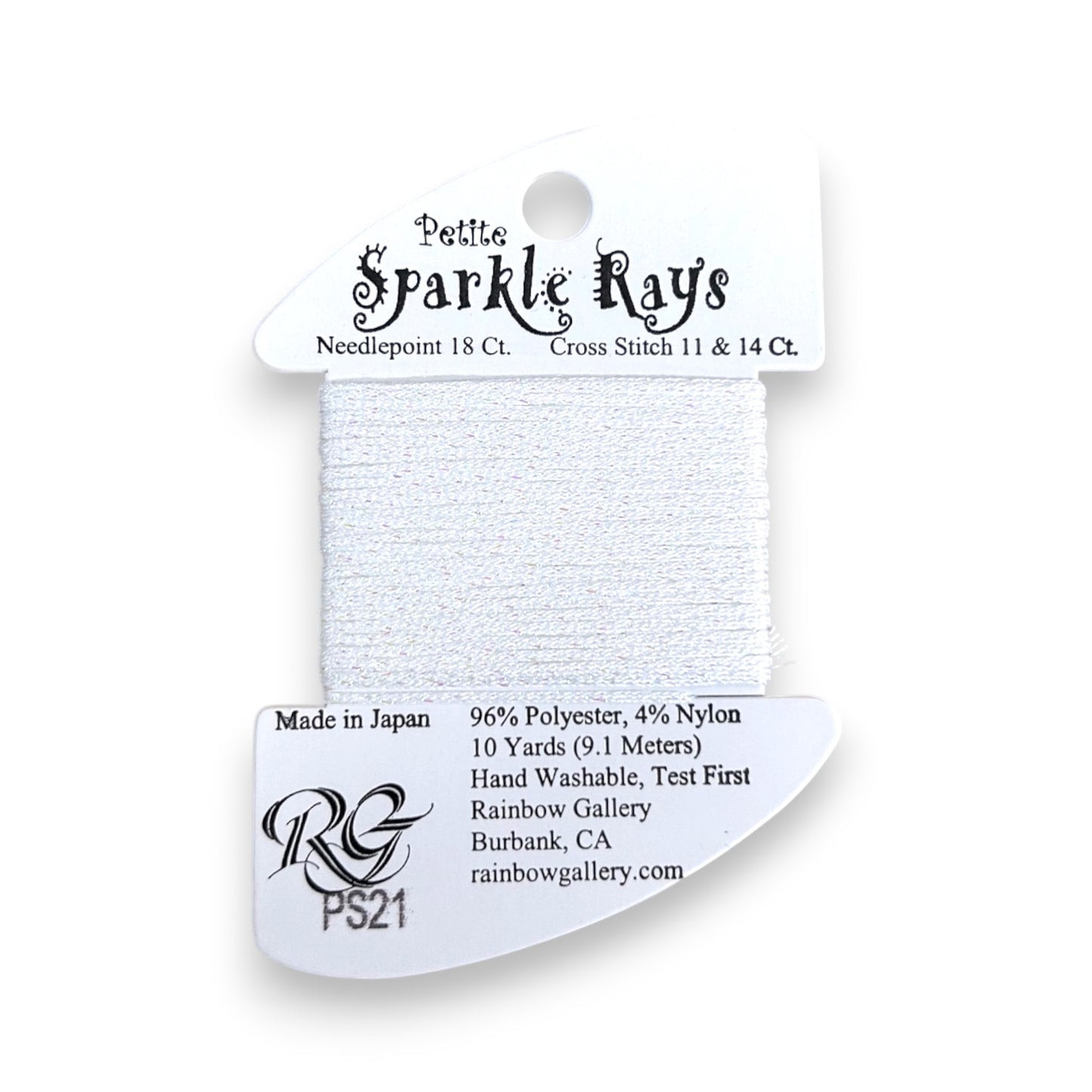 Petite Sparkle Rays PS21 White