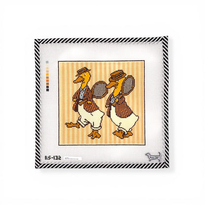Tennis Ducks Large (Cecil Aldin)