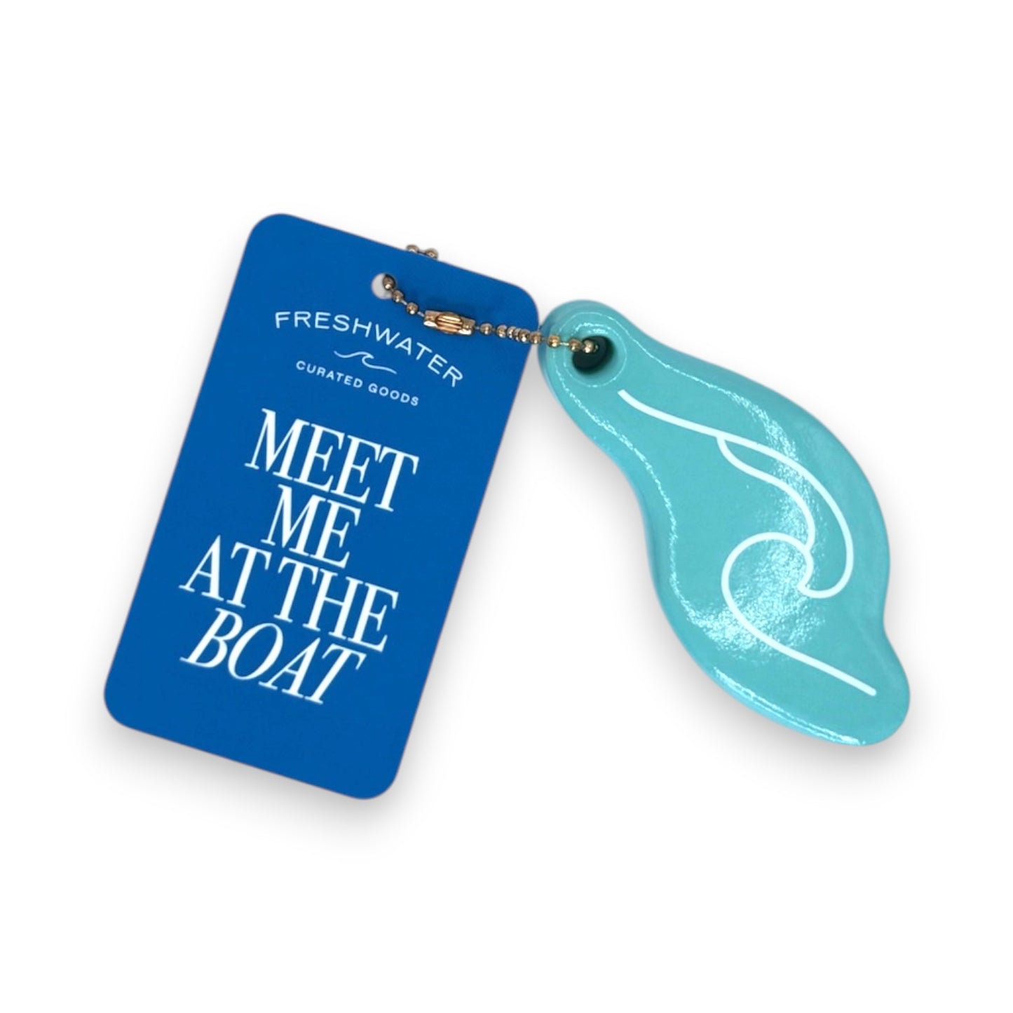 ABC Wave Floatie Keychain