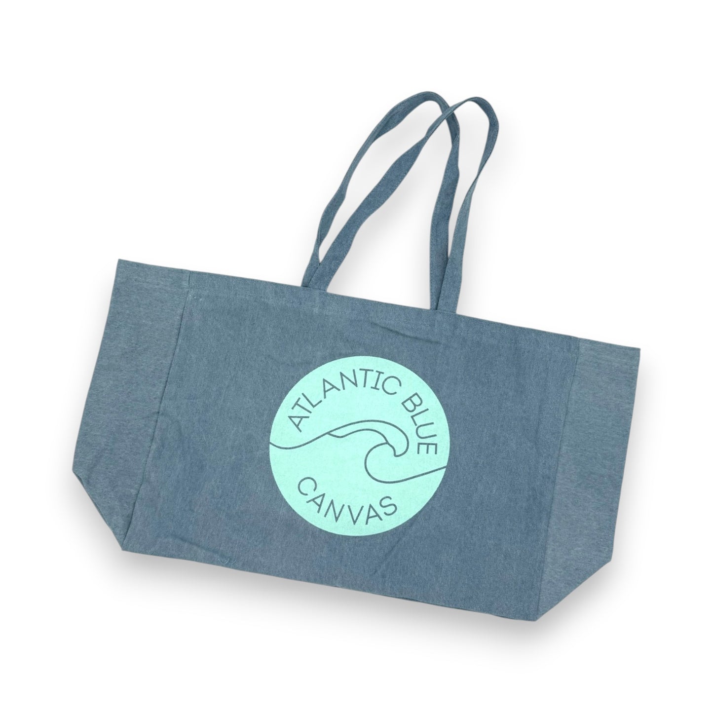 ABC Denim Tote Bag