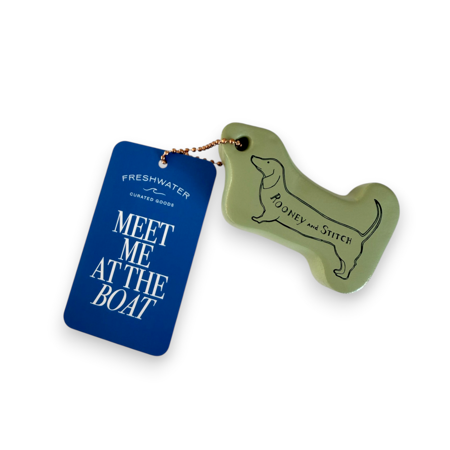 R&S Doxie Floatie Keychain