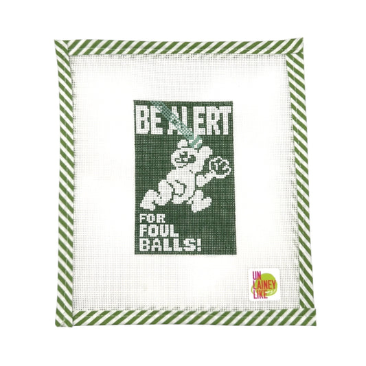 Be Alert For Foul Balls