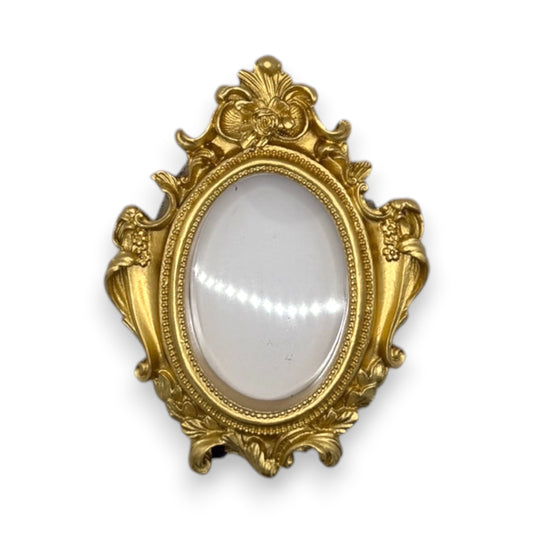 Decorative Gold Small Oval Frame