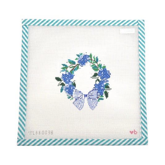 Coastal Hydrangea Wreath