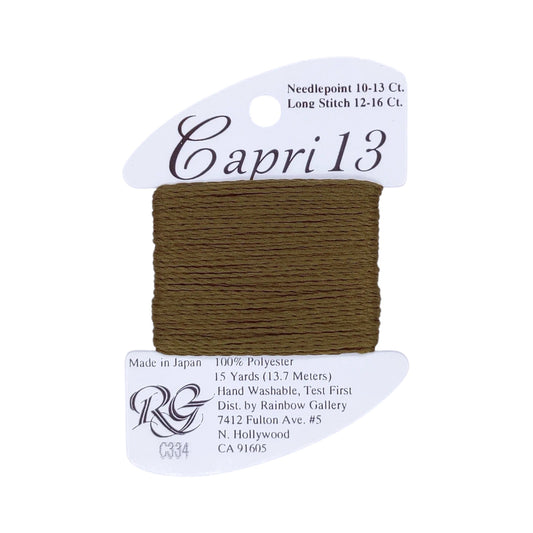 Capri 13 Burnt Olive C334