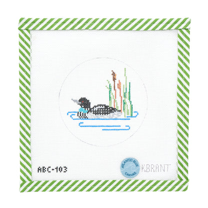 Mallard Duck Loon Round