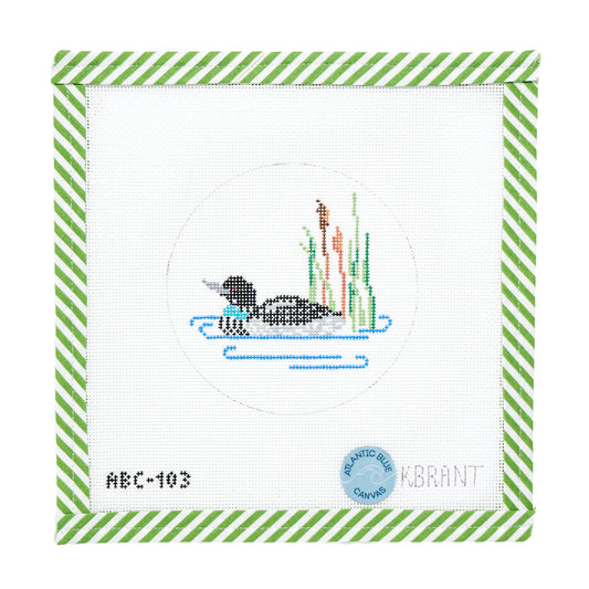 Mallard Duck Loon Round
