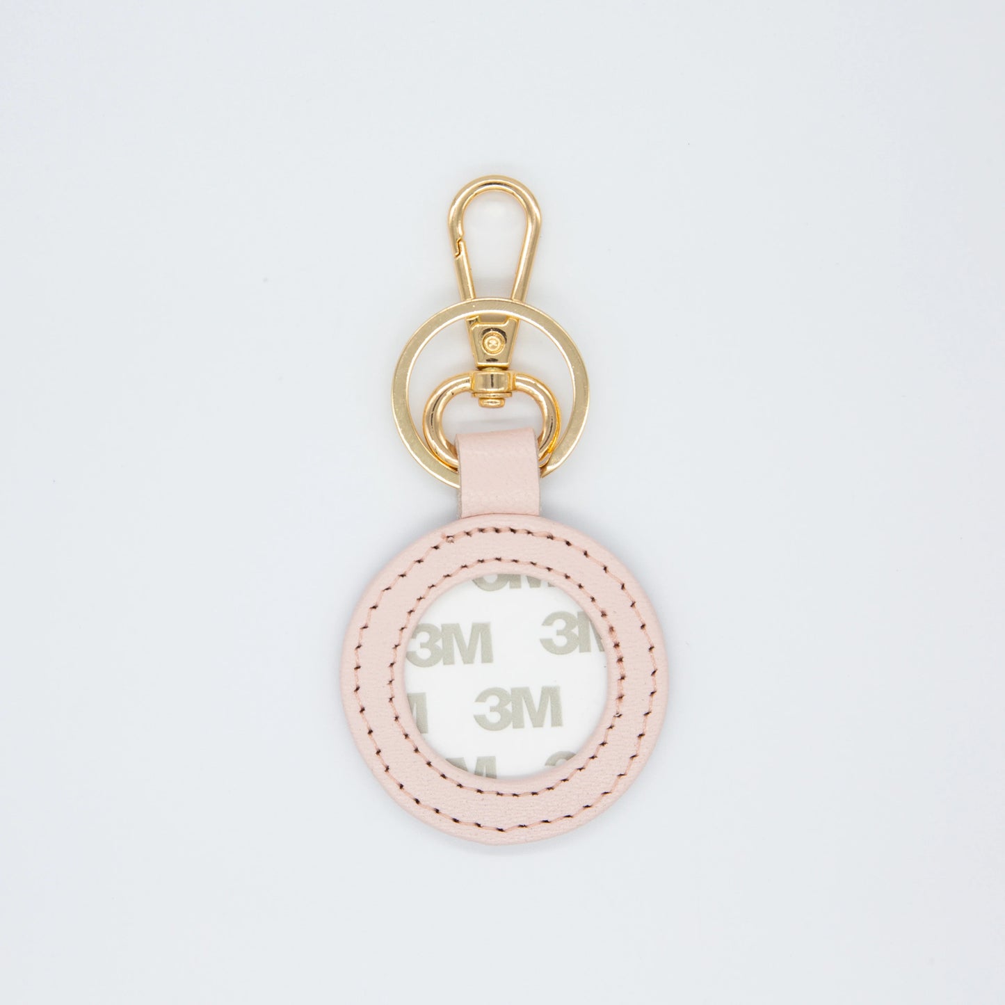 Self-Finishing Leather Key Fob