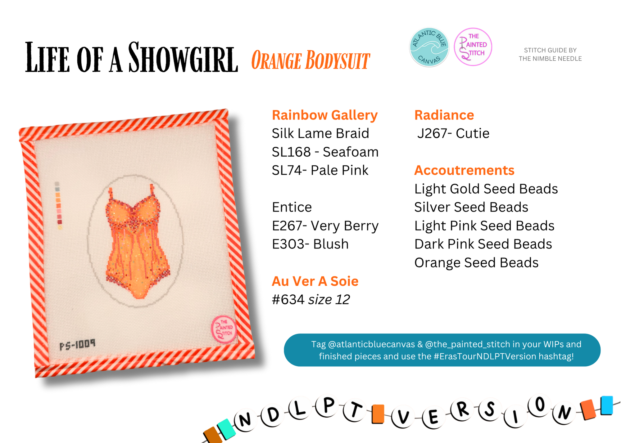 Stitch Guide: Showgirl - Sparkle Leotard
