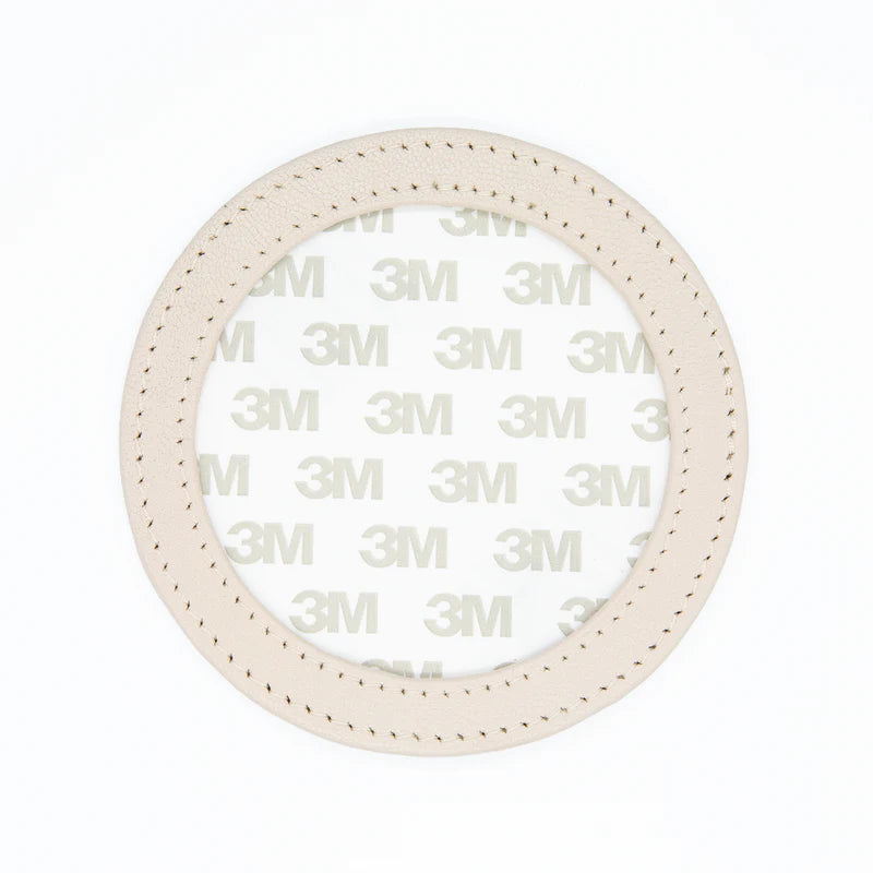 Self-Finishing Leather Round Magnet