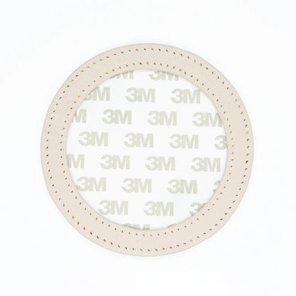 Self-Finishing Leather Round Magnet