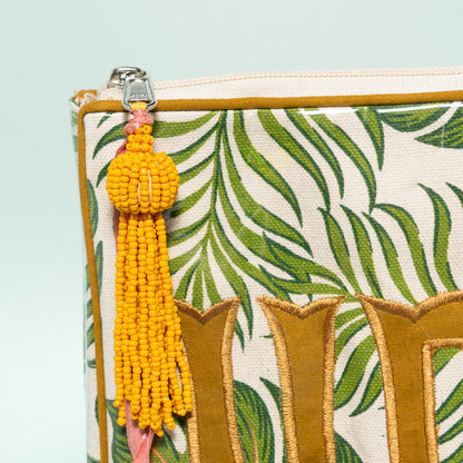 Monstera Leaves Project Bag