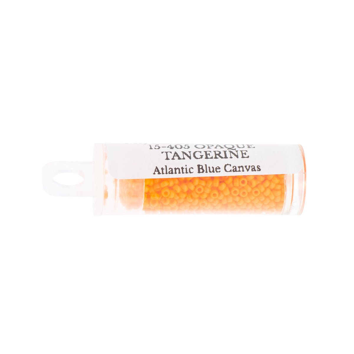 Opaque Tangerine Miyuki Seed Beads Size 15 #405