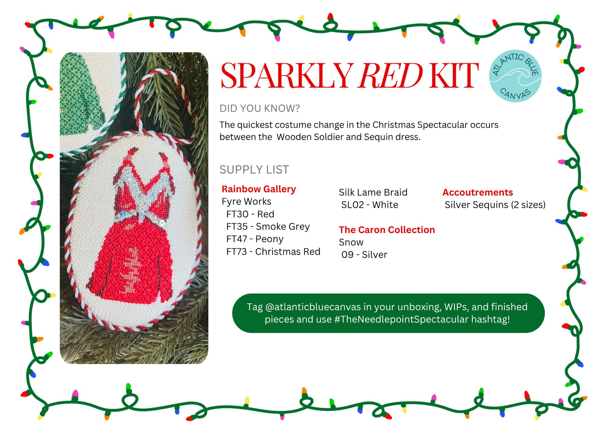 Stitch Guide: The Red Sparkle Dress