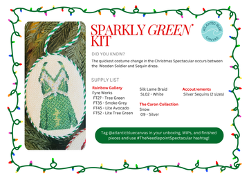 Stitch Guide: The Green Sparkle Dress