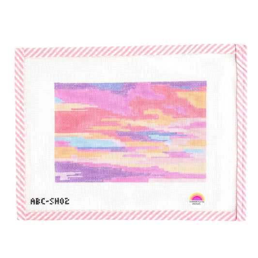 Carolina Cotton Candy Sky Clutch