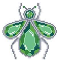 Beetle Brooch