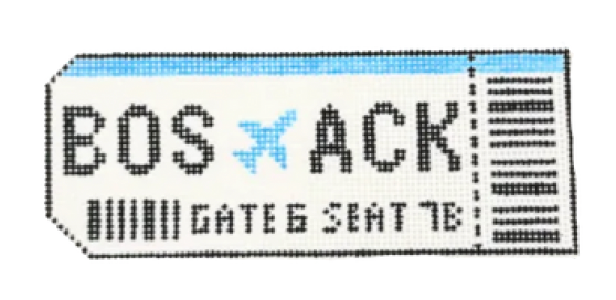 LGA-PBI Plane Ticket