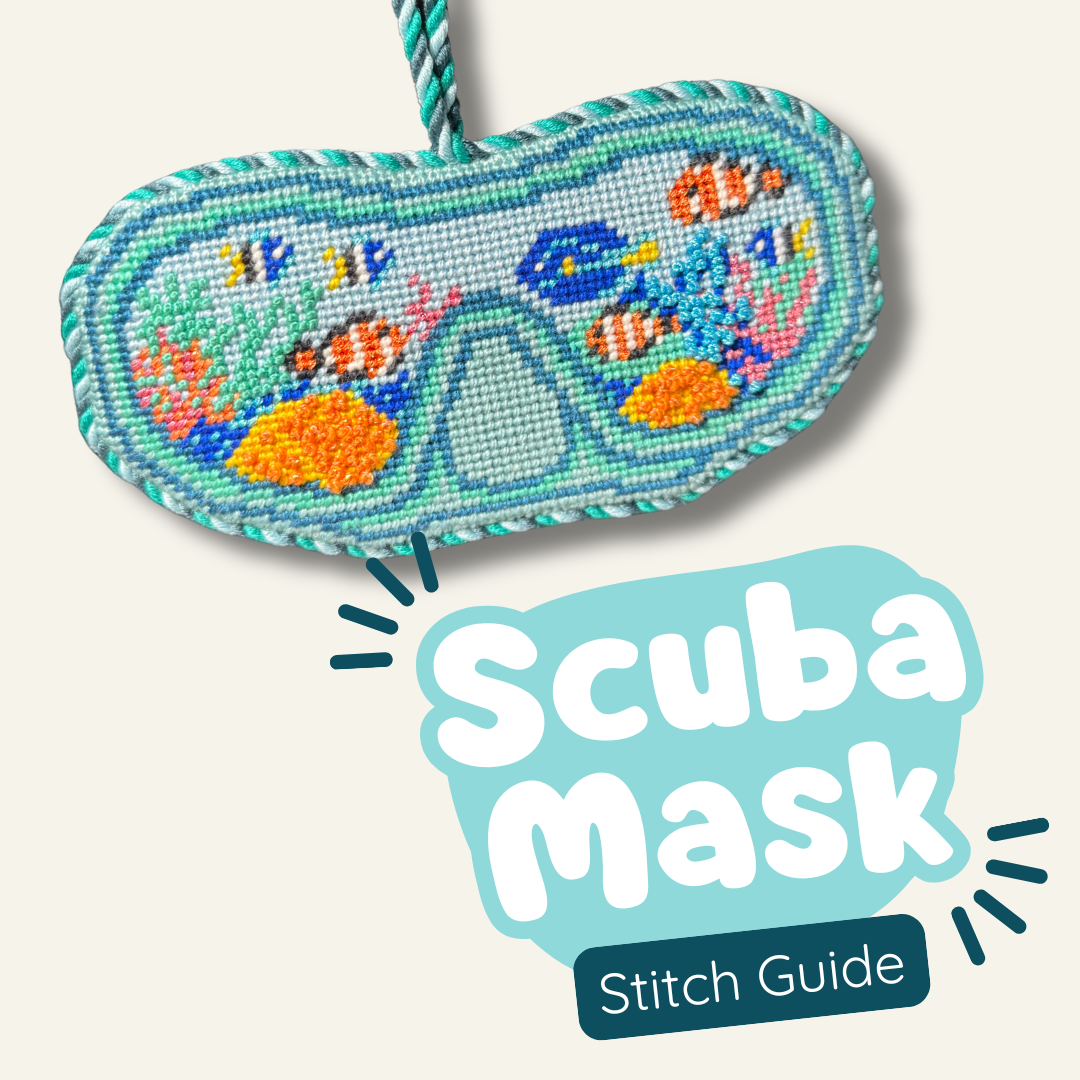 Scuba Mask Stitch Guide