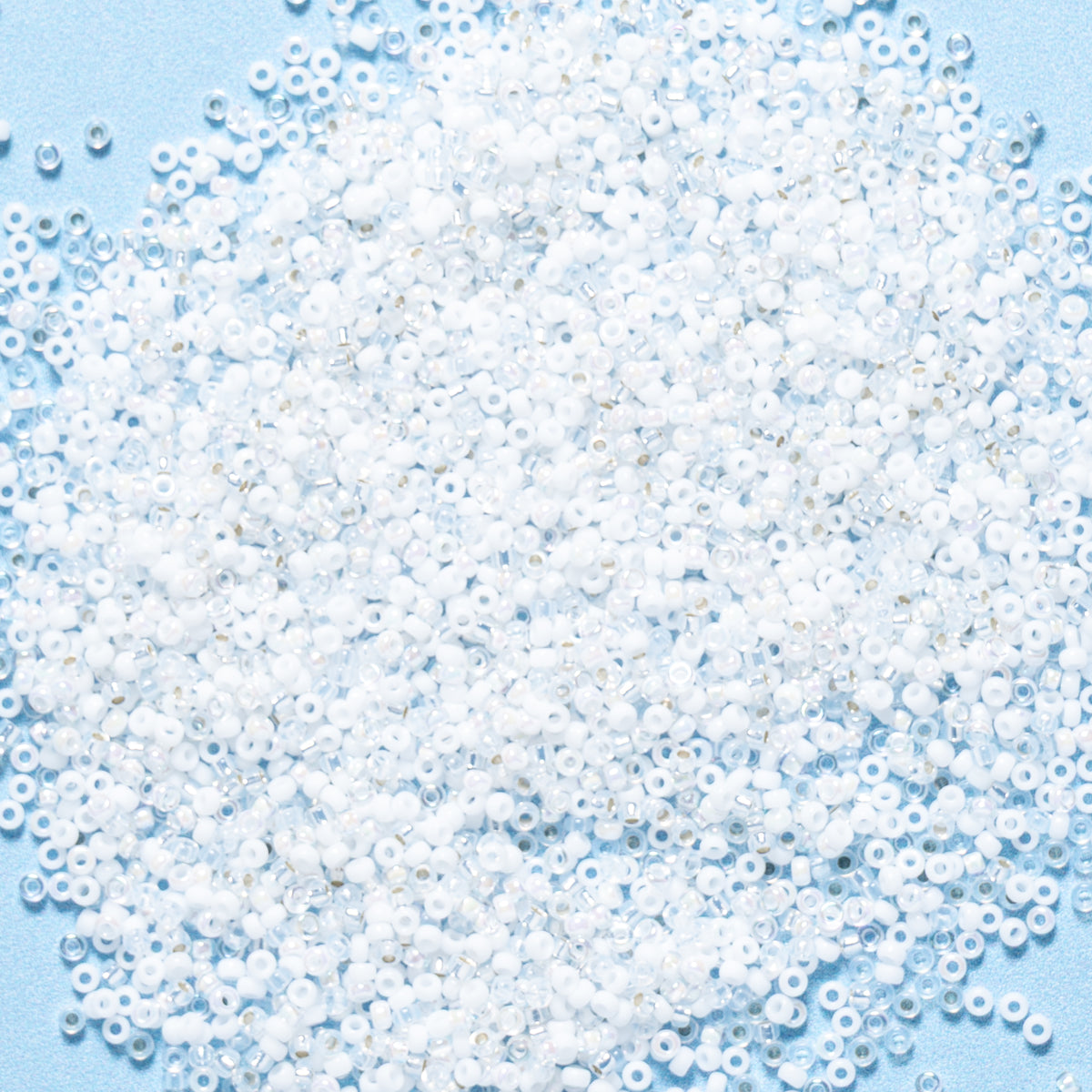 White Mix - Miyuki Seed Beads