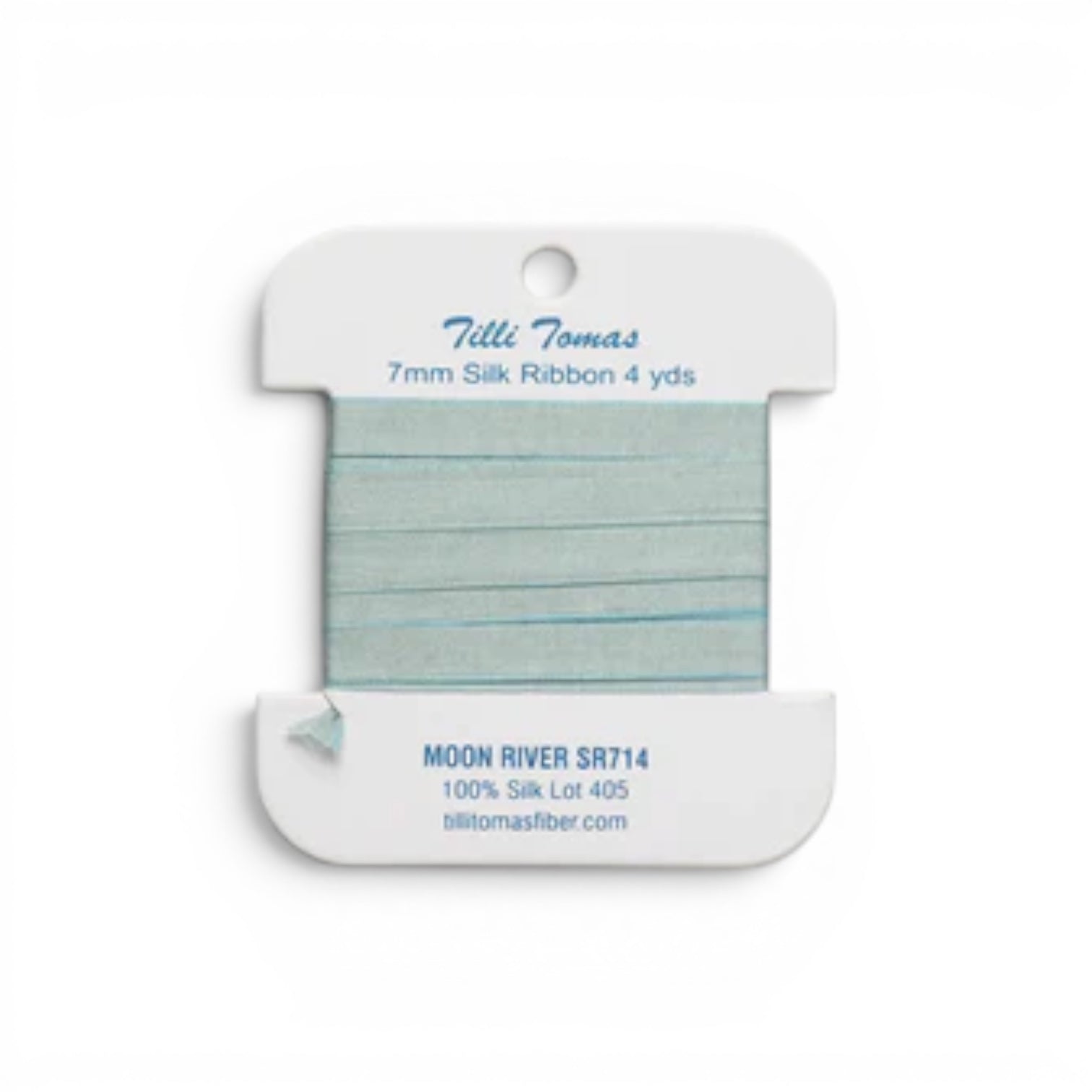 Silk Ribbon SR714 Moon River – Atlantic Blue Canvas