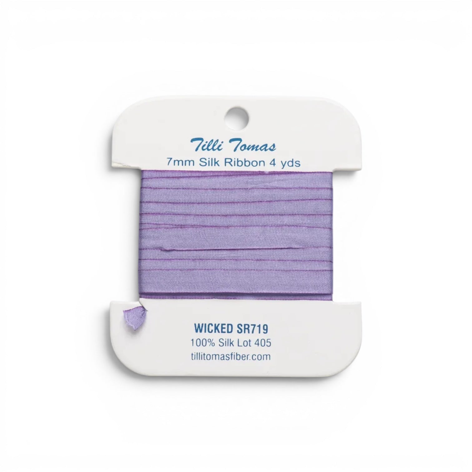 Silk Ribbon SR719 Wicked – Atlantic Blue Canvas
