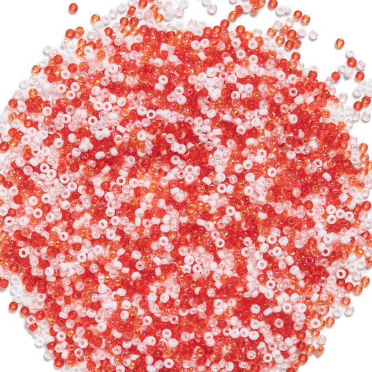 Strawberries & Cream - Miyuki Seed Beads