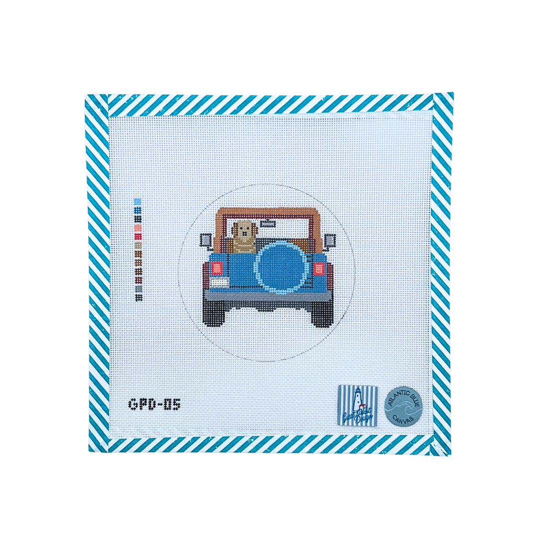 Blank Jeep Dog (With Alphabet Chart)