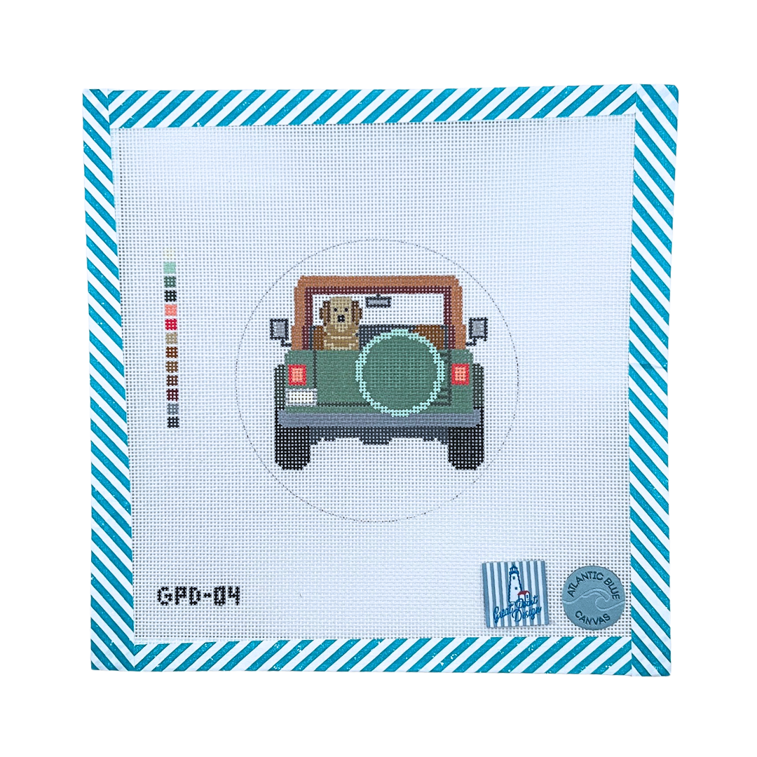 Blank Jeep Dog (With Alphabet Chart)