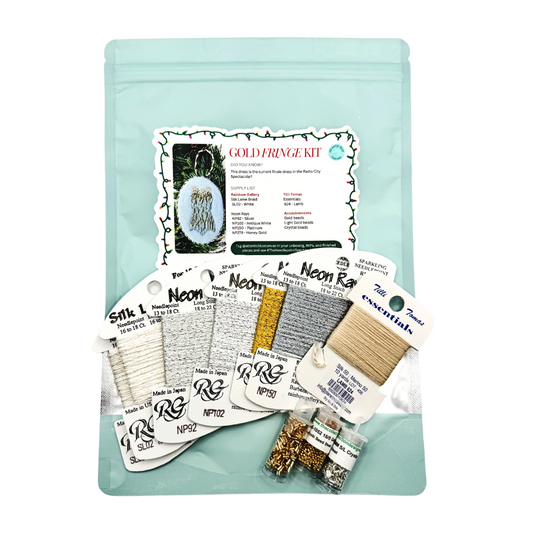 Thread Kit & Guide: Gold Sequin Dress