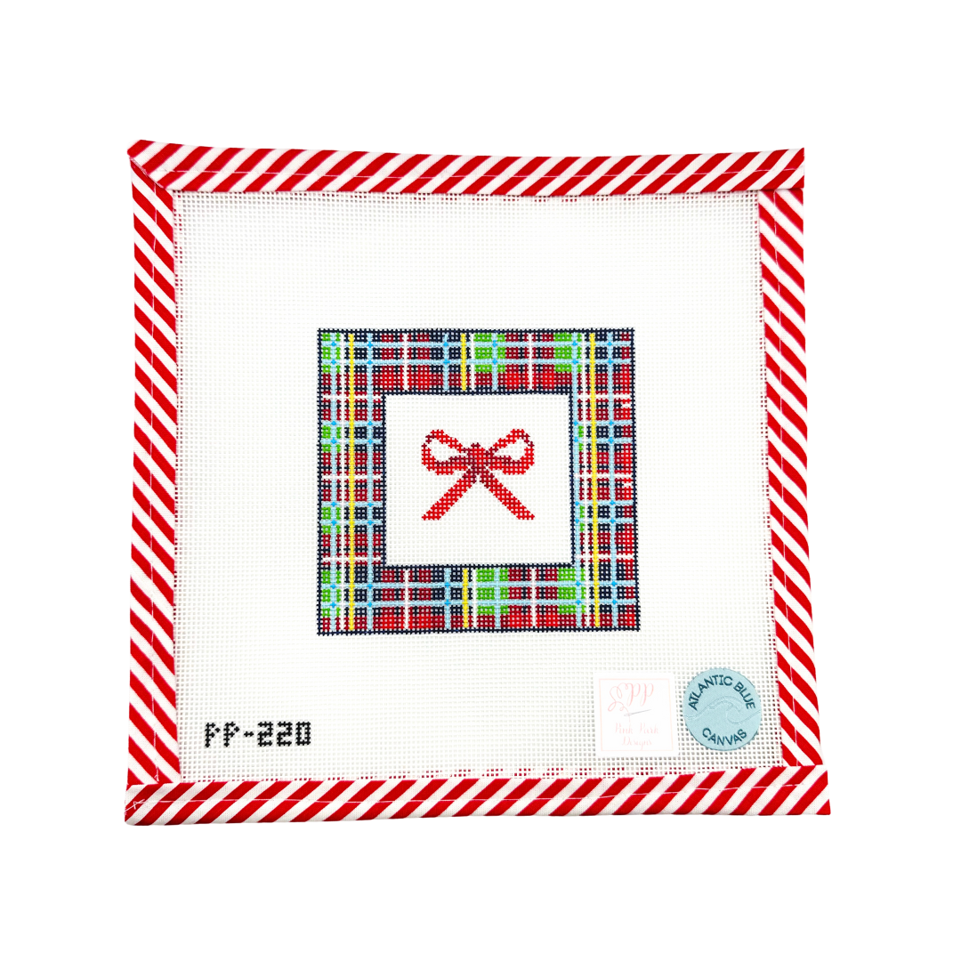 Bow Coaster - Red Holiday