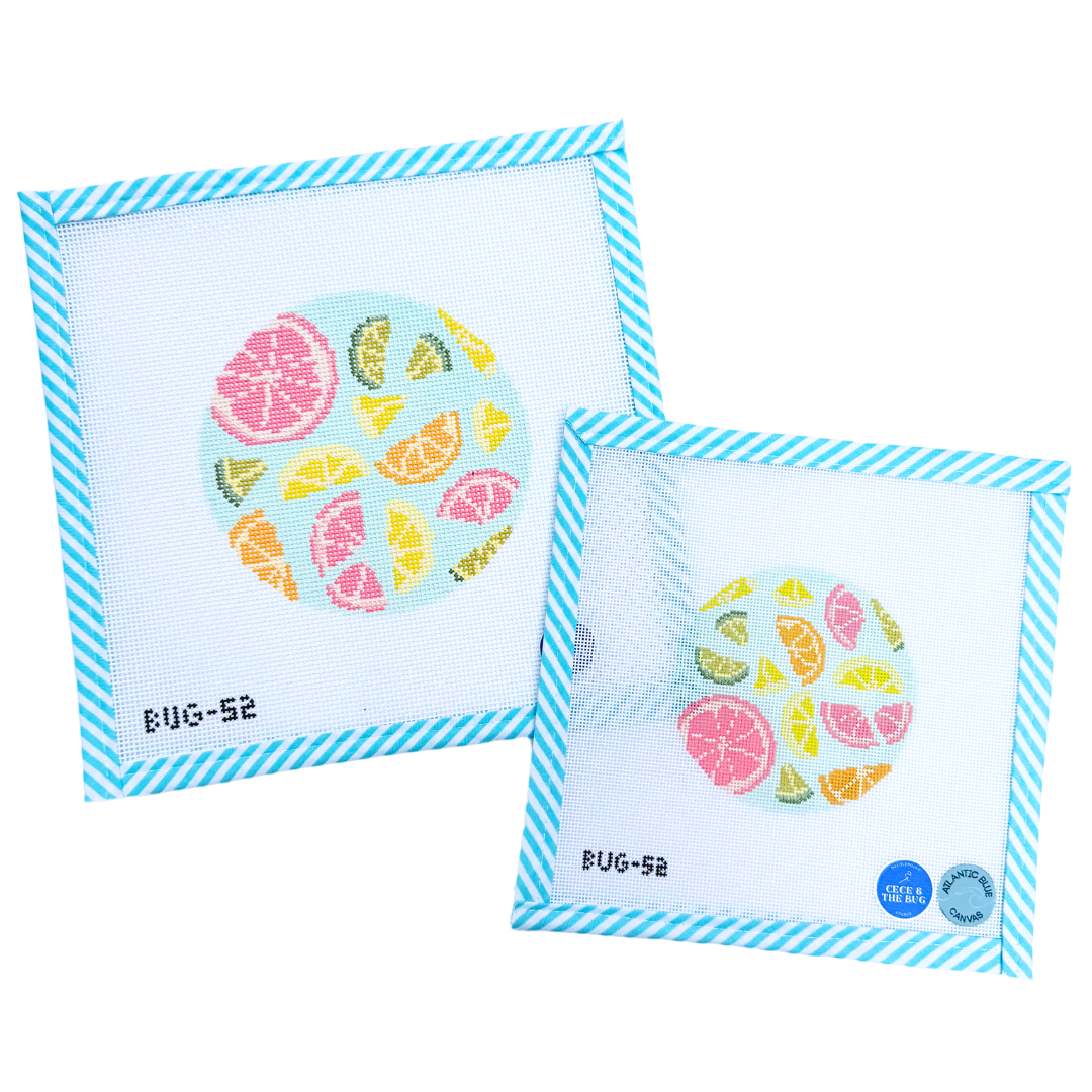 Citrus Slice Coaster - 18 Mesh