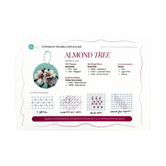 Stitch Guide: Almond Tree
