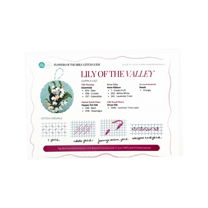 Stitch Guide: Lily of the Valley