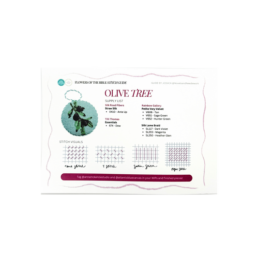 Stitch Guide: Olive Tree