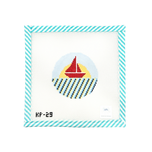 Sunset Sailboat