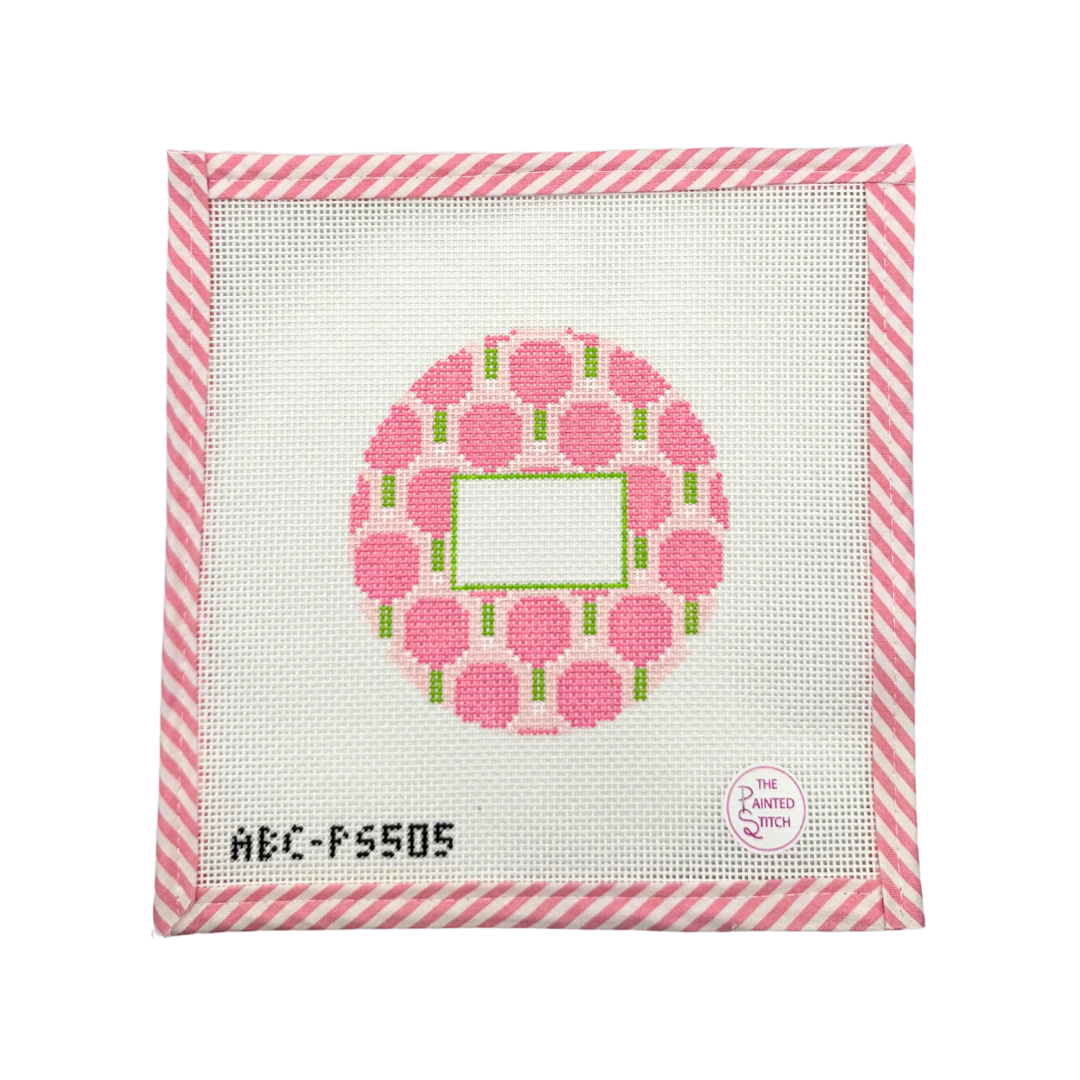 Pickleball Round - Pink *STUDIO SALE*