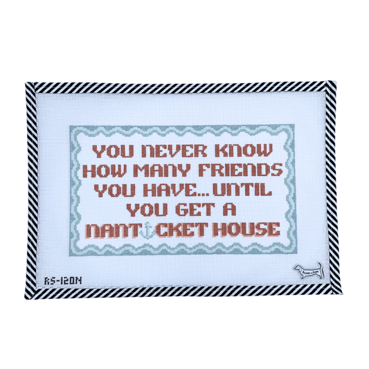 Nantucket House Pillow [Sale]