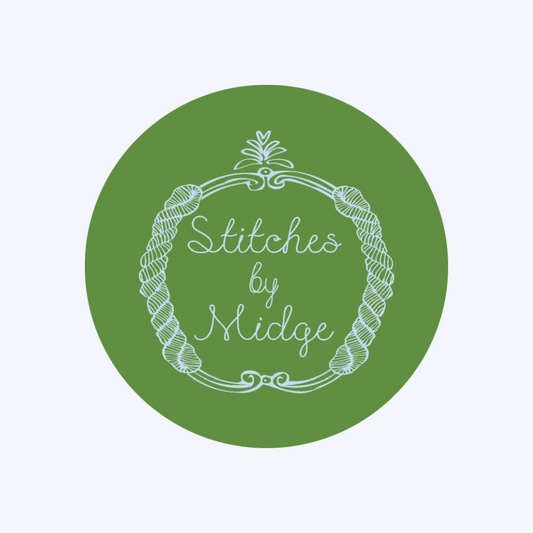 Stitches by Midge Sticker